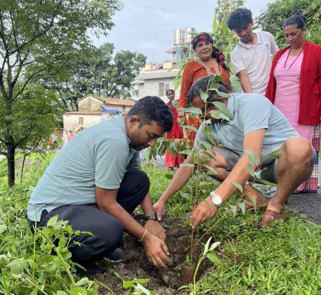 आर्वामा २० प्रजातिका पाँच सयभन्दा धेरै विरुवा रोपियो