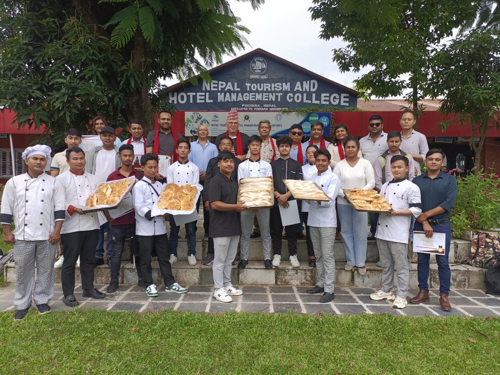 रेवान पोखराद्धारा आयोजित  वेकरी तालिम सम्पन्न