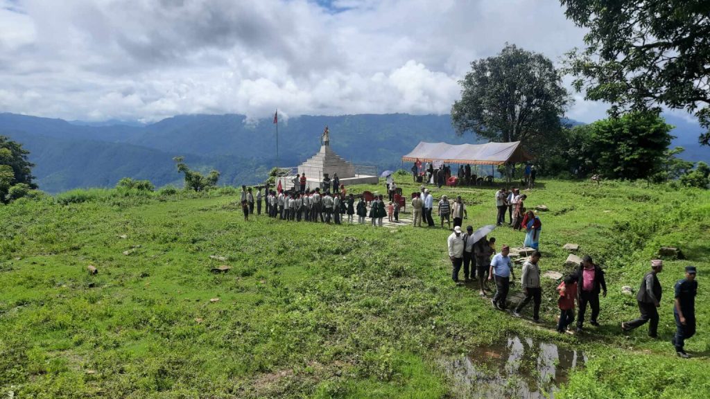 गोरखाको बोर्लाङमा भीमसेन थापा स्मृती पार्क बन्दैं