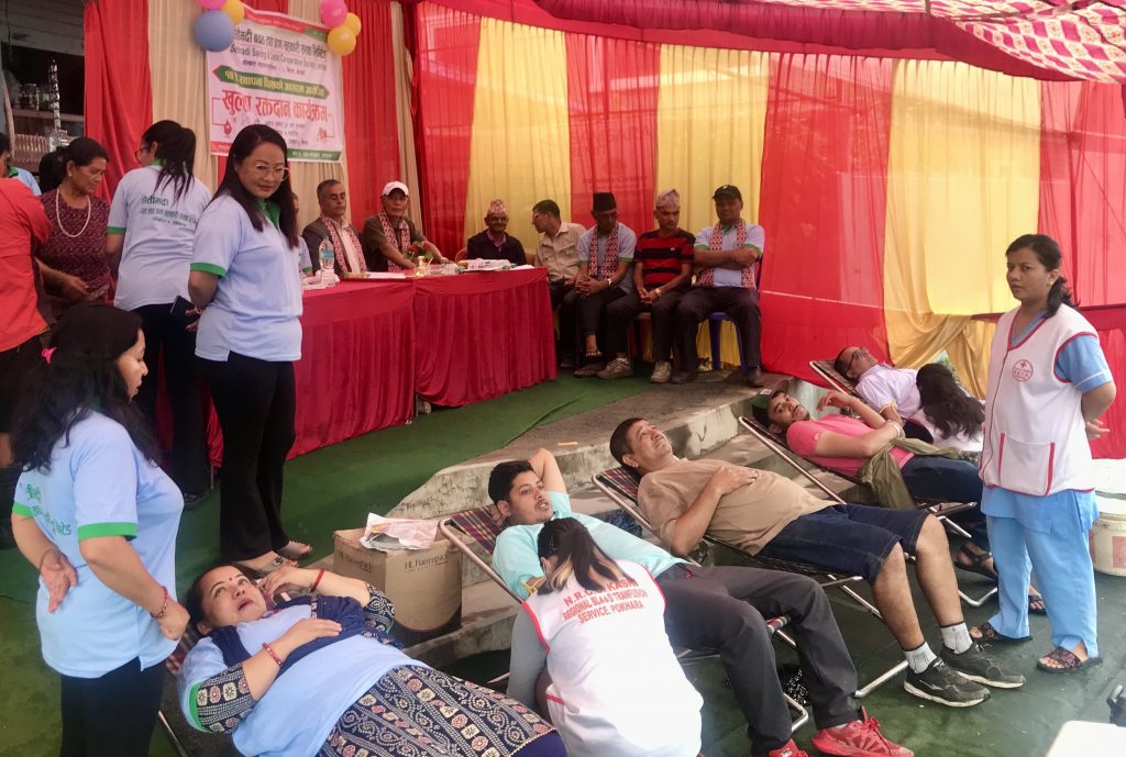 सेतीमदी सहकारीको रक्तदानमा ५१ पिन्ट रगत संकलन