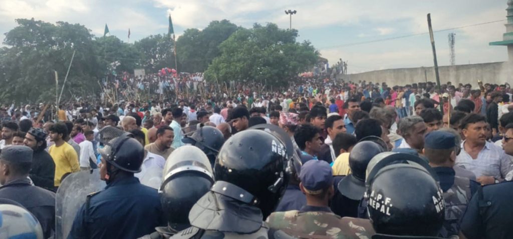 रौतहटमा मोहर्रम पर्व मनाउने क्रममा झडप, १९ सुरक्षाकर्मी घाइते