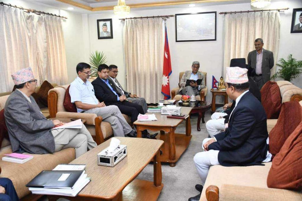 टीआरसी विधेयक संसद् बैठकमा पेस गर्न पत्राचार