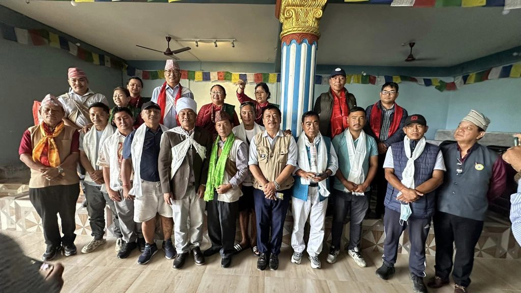 तमु धिं नेपाल माछापुच्छ्रे गाउँपालिकामा दुर्गा गुरुङ