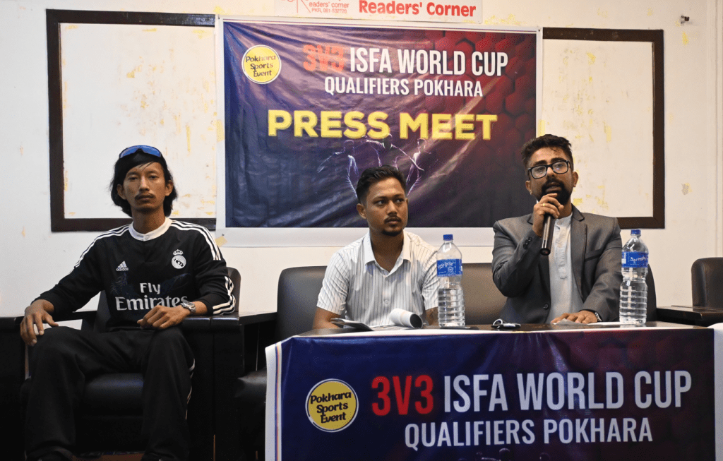 पोखरामा शनिबारदेखि ‘थ्री भर्सेस थ्र्री’ स्ट्रीट फुटबल विश्वकपको छनोट