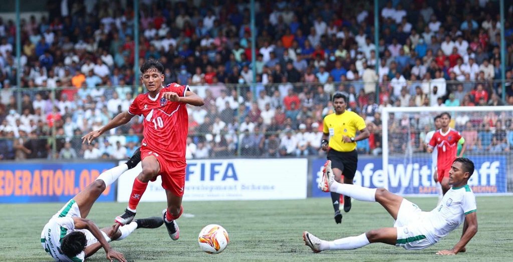 साफ यू–२० : घरेलु मैदानमा उपाधिबाट चुक्यो नेपाल