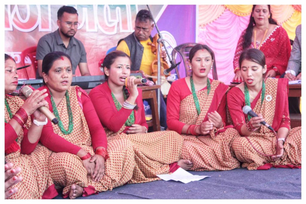 हेमजा तीज मेलामा कमल जौशी समुह प्रथम