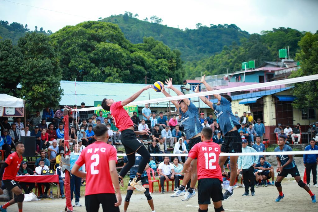 लामाचौर कप भलिबल फाइनल : एपिएफको प्रतिद्धन्द्धी पुलिस र न्यु डायमण्ड