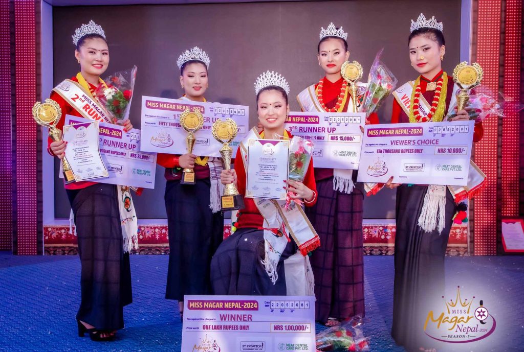 कृष्टिनालाई मिस मगर नेपालको उपाधि