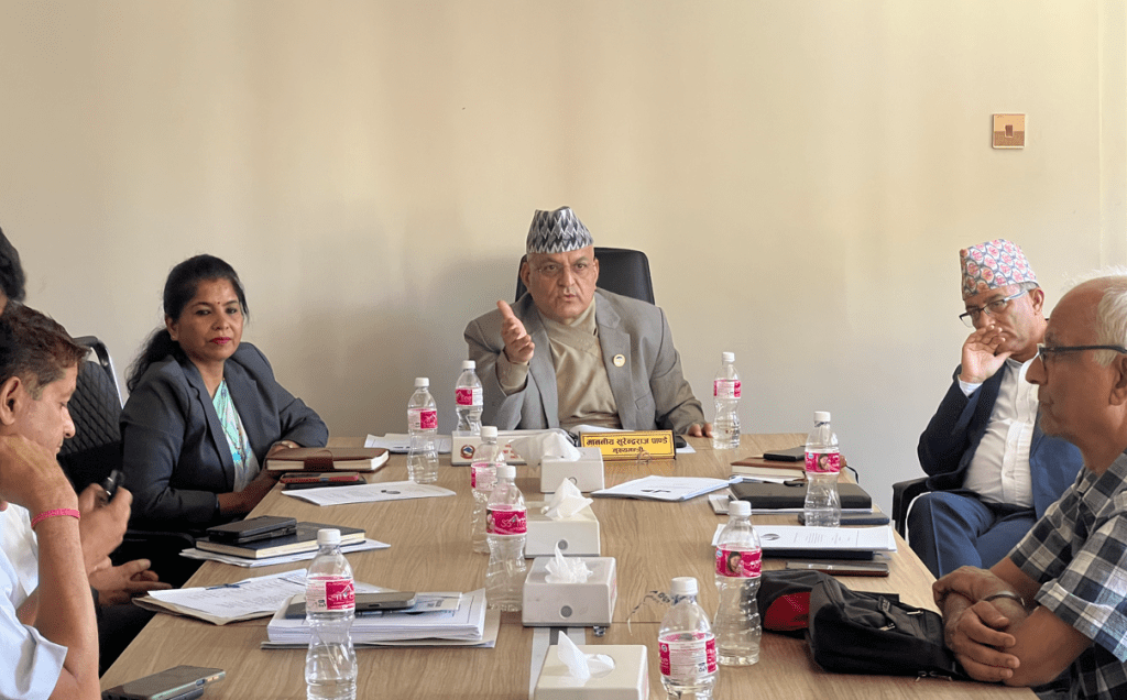 मुग्लिन–पोखरा सडक छिटो बनाउन मुख्यमन्त्रीको ताकेता