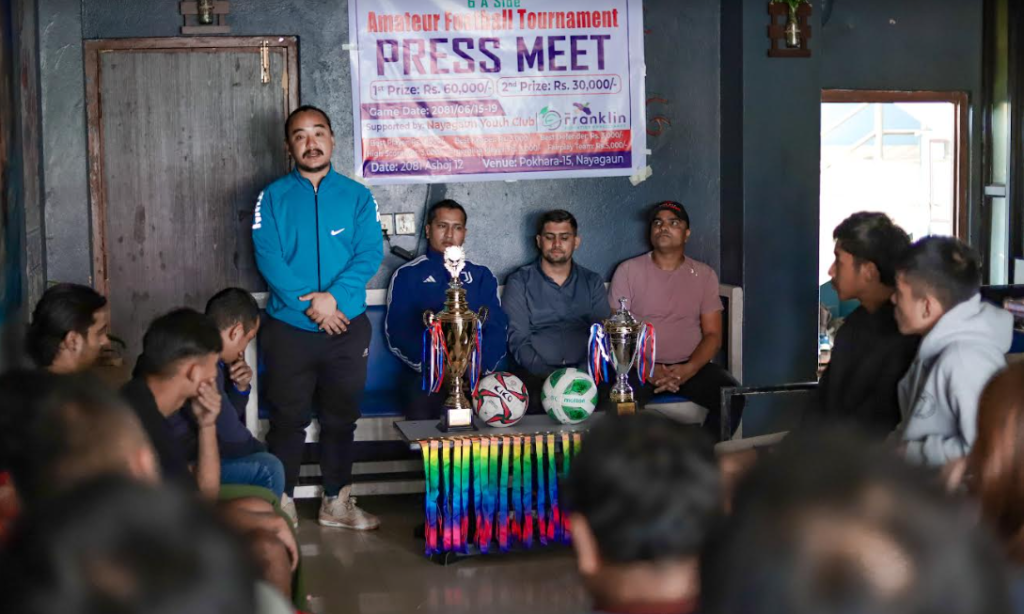 नयाँगाउँमा हुने ‘एमेच्युअर फुटबल’को तयारी तिब्र