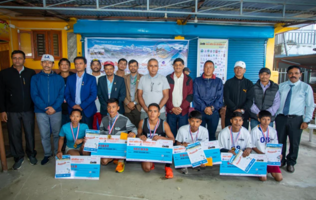 पोखरा पर्वतीय दौडको उपाधि एपिएफका भट्टलाई