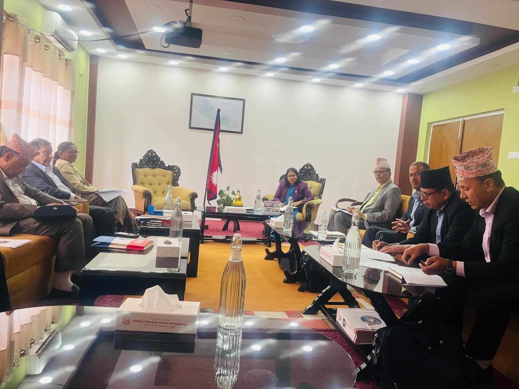 शिक्षाको प्रभावकारी व्यवस्थापन आवश्यक छ : शिक्षामन्त्री भट्टराई