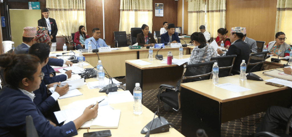 विधायन सम्बन्धमा व्यवस्था गर्न बनेको विधेयक संसदीय समितिबाट  पारित