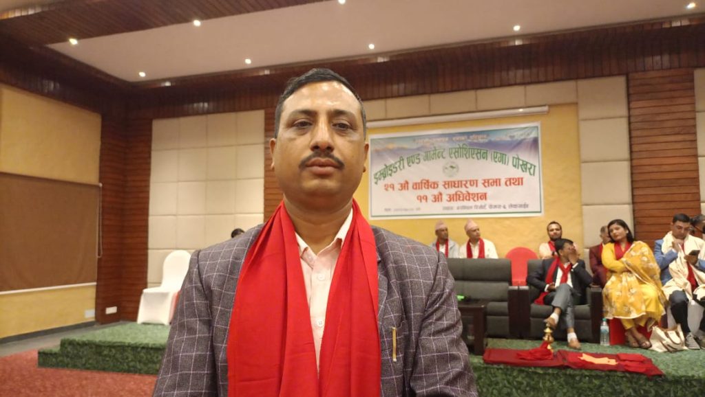 एगा पोखराको अध्यक्षमा गोकर्ण लम्साल चयन