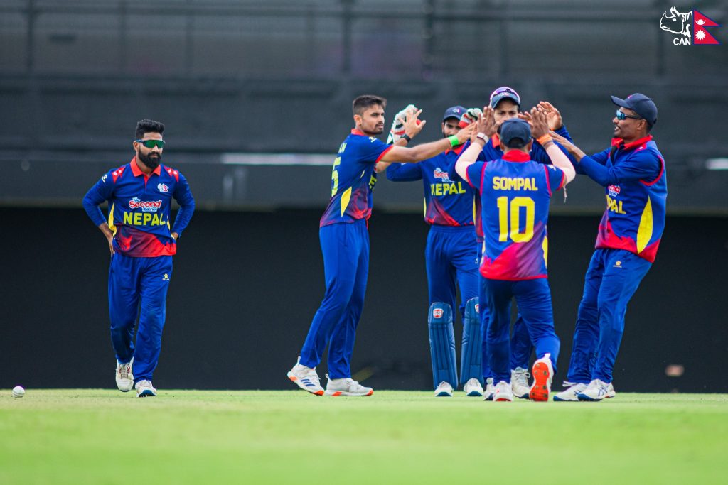 नेपालले ५ विकेटले हरायो स्कटल्याण्डलाई