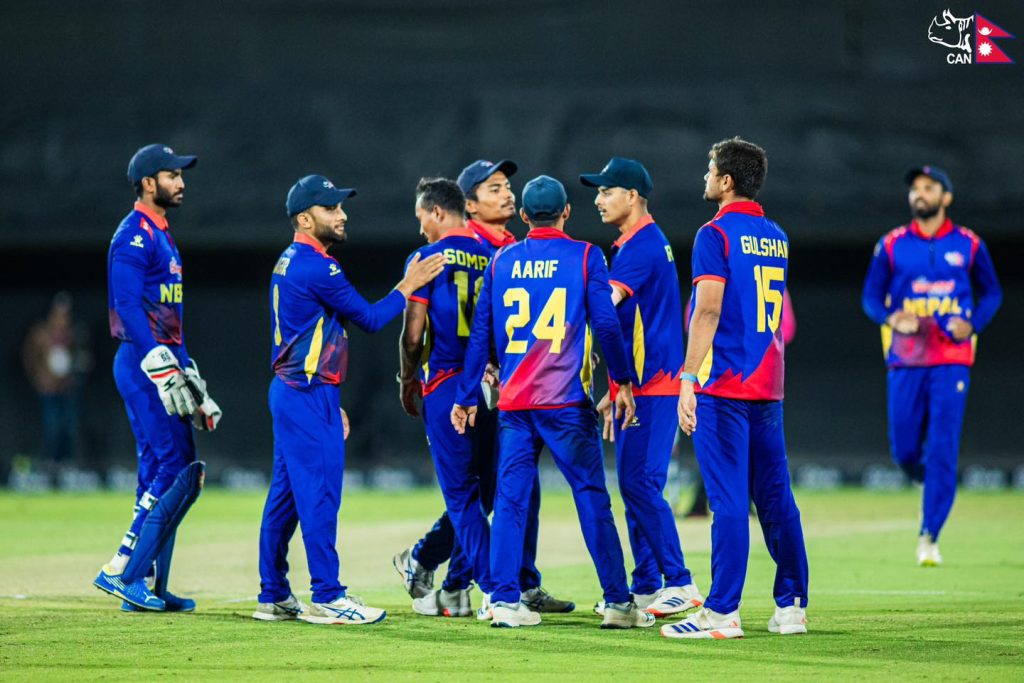 सुपरओभरमा हरायो नेपालले अमेरिकालाई