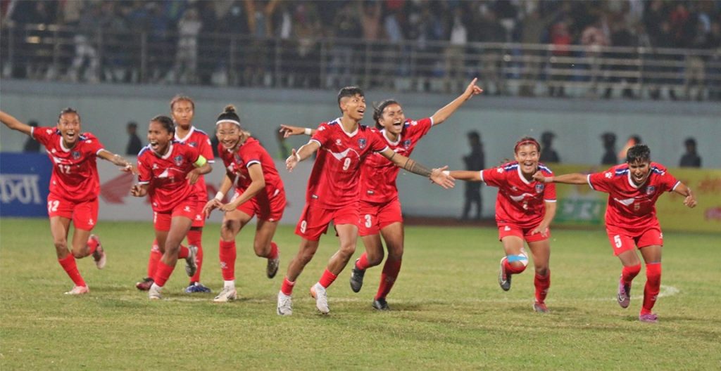 पेनाल्टी सुटआउटमा भारतलाई हराउँदै नेपाल फाइनलमा