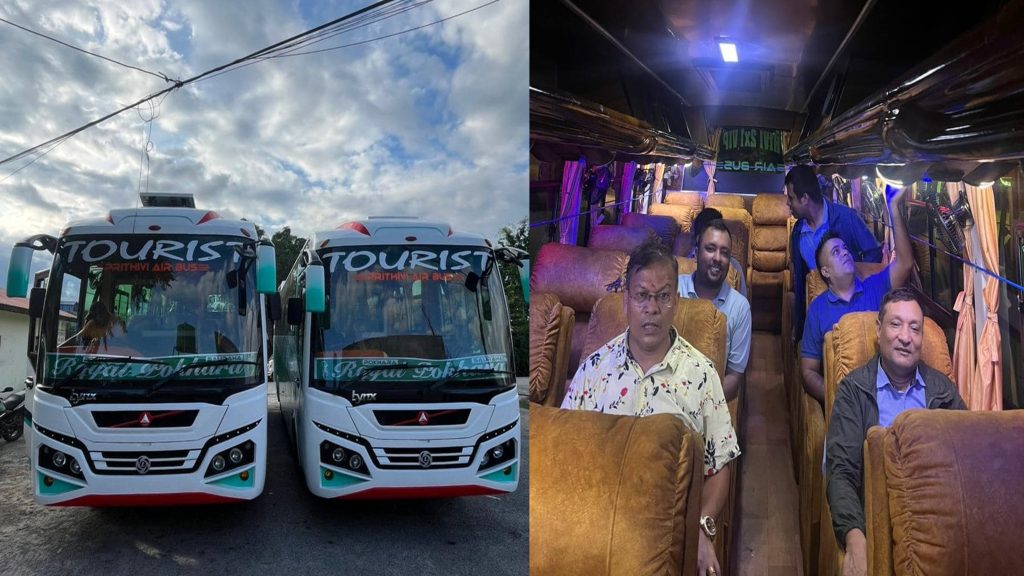 घटस्थापना देखि पोखरा–चितवन–पोखरा सुबिधायुक्त सोफासहितको बस सञ्चालन हुने