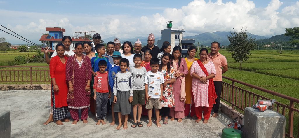 बेलबुट्टे आदर्श बाल क्लबको शुभकामना आदानप्रदान