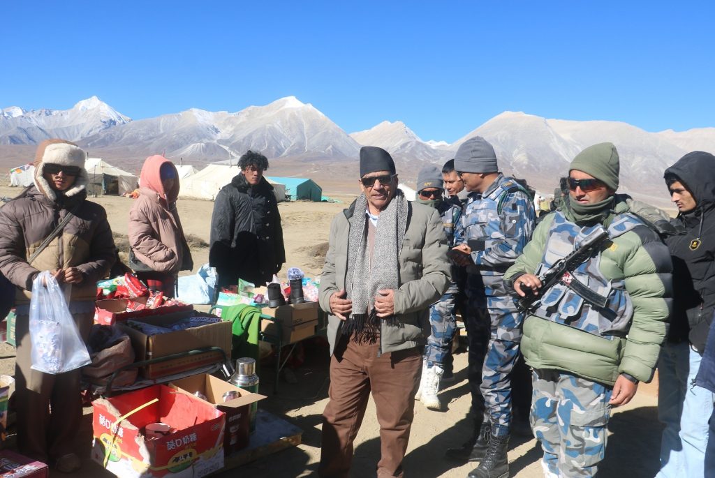 प्रदेश प्रमुख भट्टद्धारा मुक्ति क्षेत्र र कोरला नाका अवलोकन भ्रमण
