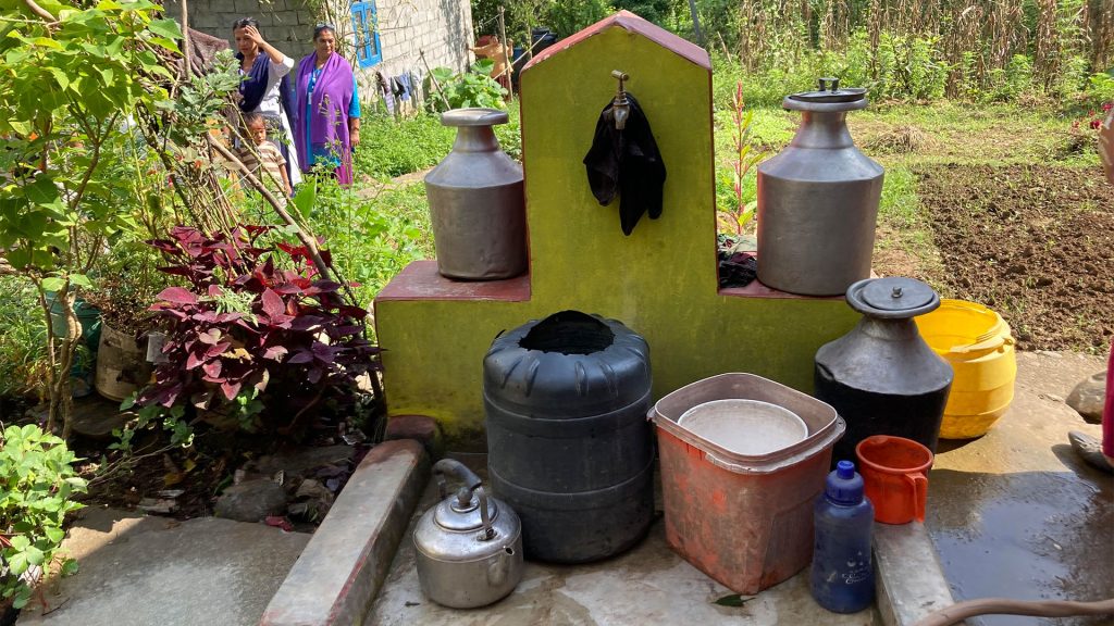 बागलुङको माझी बस्तीमा पिउने पानीको चरम अभाव