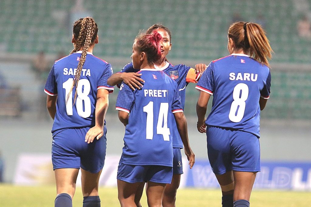 साफ वुमन्स च्याम्पियनसिप : आज नेपाल र श्रीलंका, भुटान र माल्दिभ्स भिड्दै