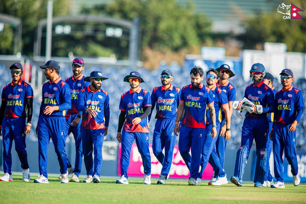 अमेरिका विरुद्धको खेलमा नेपाल पराजित