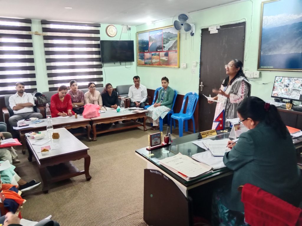 मातृ तथा पेरिनेटल मृत्यु निगरानी र प्रतिकार्य समितिको बैठक सम्पन्न