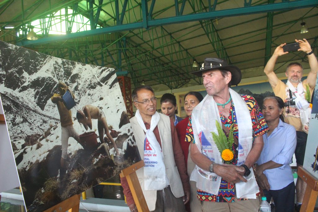 अन्नपूर्ण साउथ आरोहणका तस्बिर पोखरामा