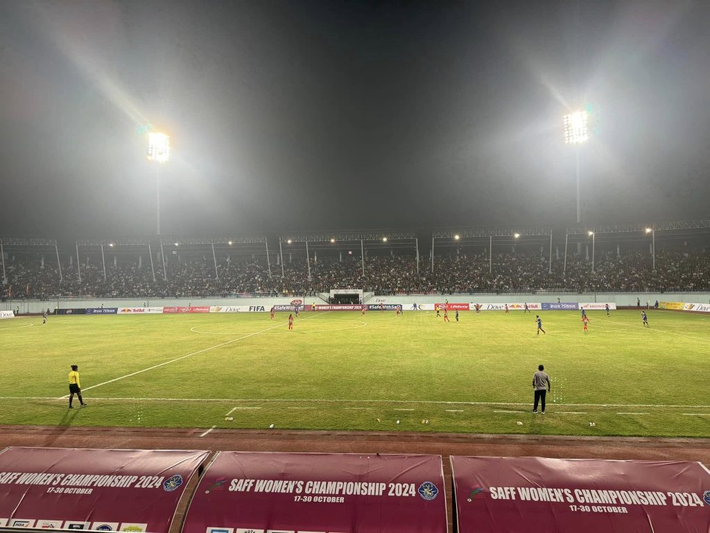 पहिलो हाफमा नेपाल र बंगलदेशको गोलरहित बराबरी