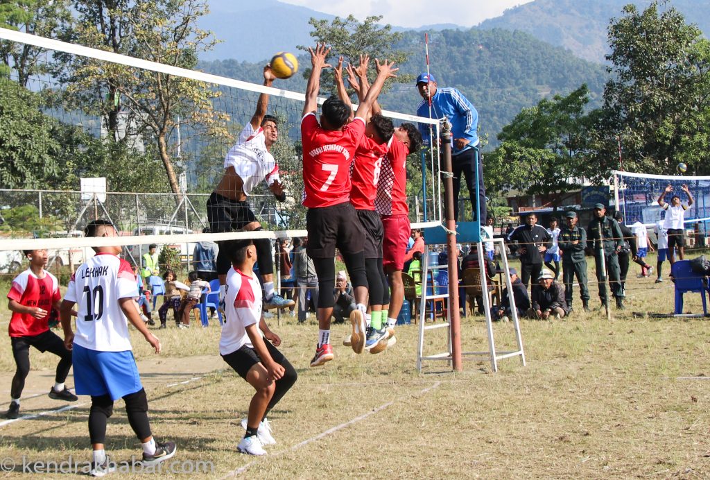 राष्ट्रिय माविमा अन्तर विद्यालय स्तरीय छात्रछात्रा भलिवल प्रतियोगिता सुरु