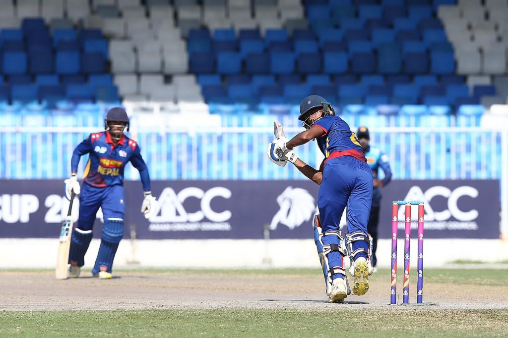 नेपाल पहिलो खेलमा श्रीलंकासँग ५५ रनले पराजित