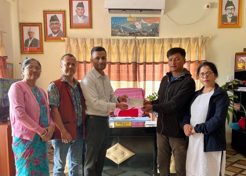 पोखरा १२ नम्बर वडा कार्यालयद्धारा आइटी पढ्नेलाई नि:शुल्क इन्टरनेट