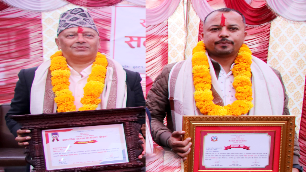 कास्कीको टेम्पल ट्री रिसोर्ट र स्याङ्जाको खिलुङ कालिका कन्स्ट्रक्सन उत्कृष्ट करदाता