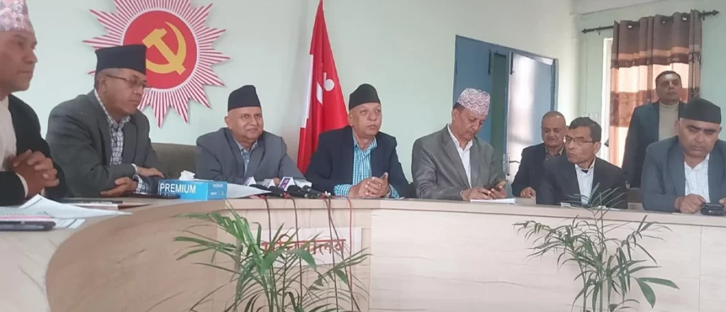 ठुला दलप्रतिको भ्रम चिर्न जागरण सभा  गर्दैछौँ : एमाले