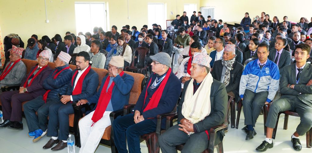 गण्डकी बहुप्राविधिक शिक्षालयमा नयाँ विद्यार्थीलाई स्वागत