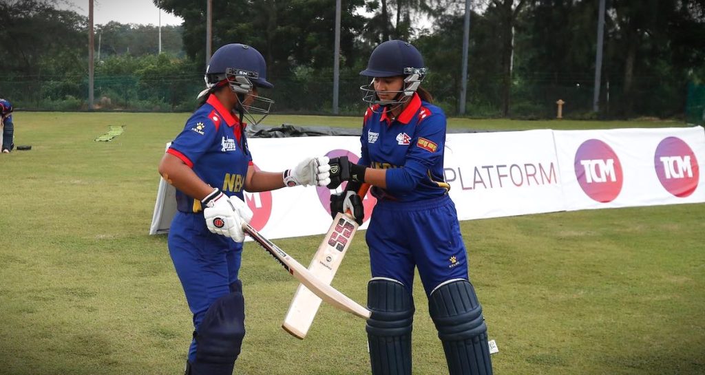 यू-१९ वुमन्स एसिया कप : वर्षा नरोकिएपछि नेपाल र भारतले बाँडे अंक