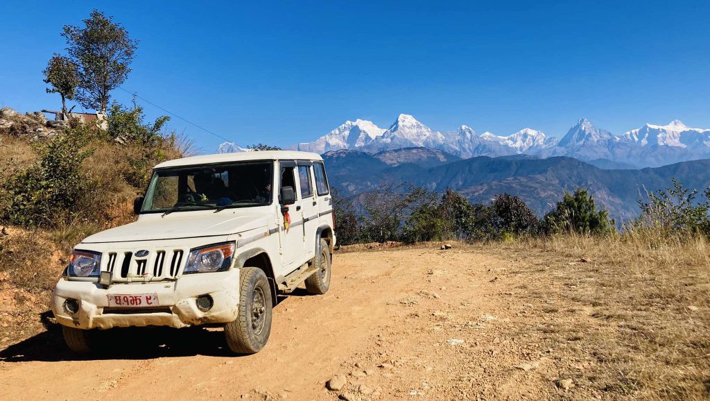बागलुङको दुर्गम गाउँ रायडाँडा जाने बाटो स्तरोन्नती हुदैं
