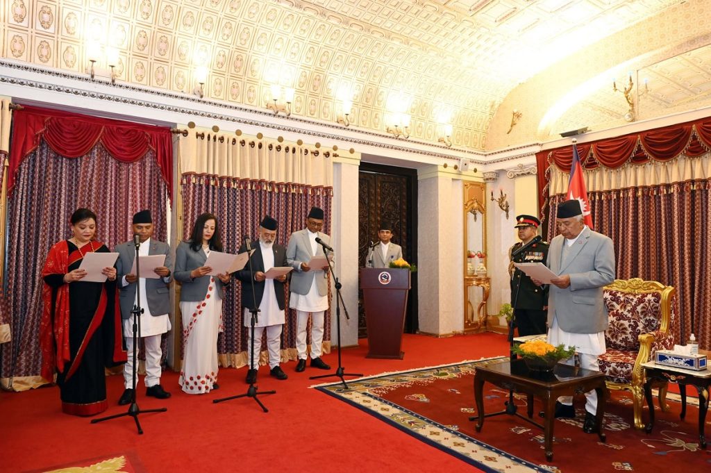 यी पाँच देशका नवनियुक्त राजदूतले लिए राष्ट्रपति समक्ष सपथ