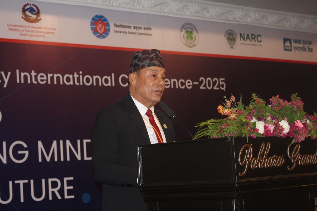 अन्तर्राष्ट्रिय सम्मेलनले गण्डकी प्रदेशको शिक्षा र अनुसन्धानमा योगदान गर्ने मन्त्री थापाको विश्वास