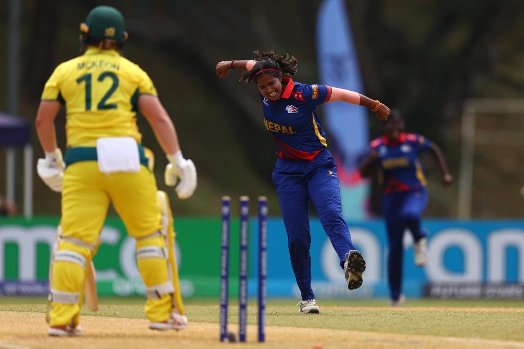 यू-१९ महिला टी-२० विश्वकप : नेपालले पायो १४० रनको लक्ष्य