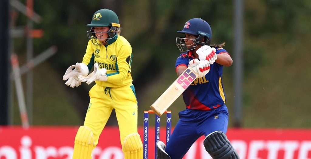 यू-१९ विश्वकप : नेपाल अस्ट्रेलियासँग ८३ रनले पराजित