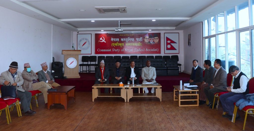 आलोकनगरमा समाजवादी मोर्चाको बैठक जारी