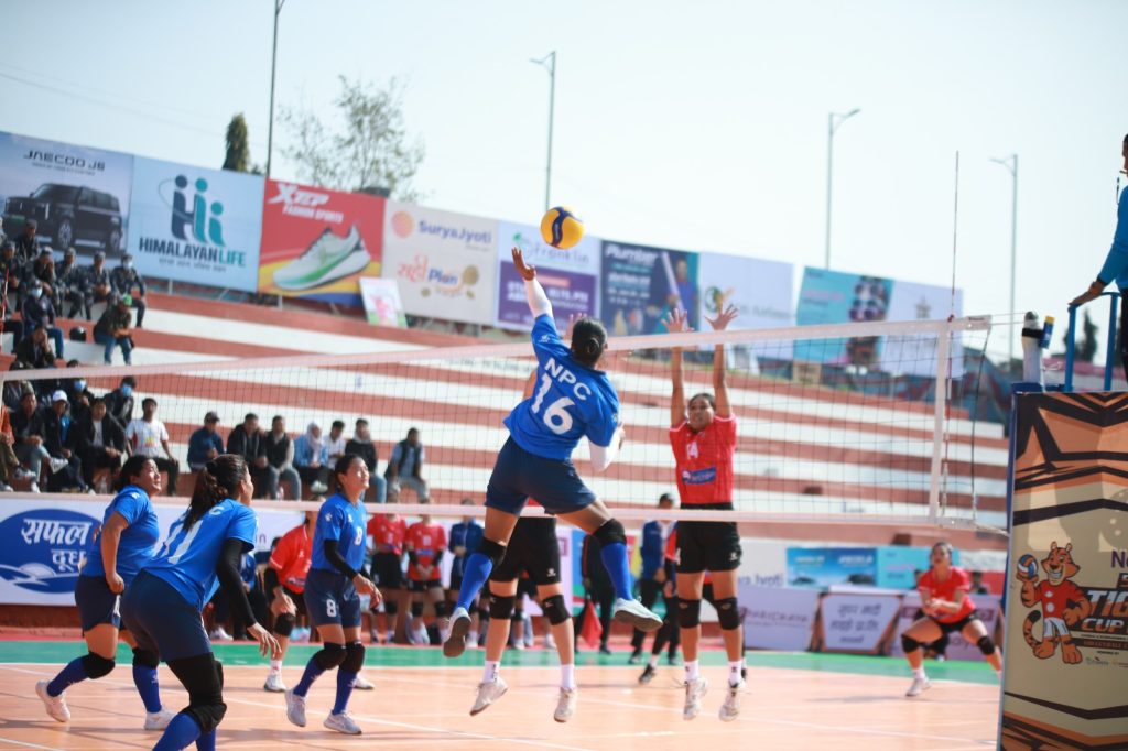 टाइगर कप भलिबलः ट्राभल इन्क्वारीको लगातार दोस्रो हार