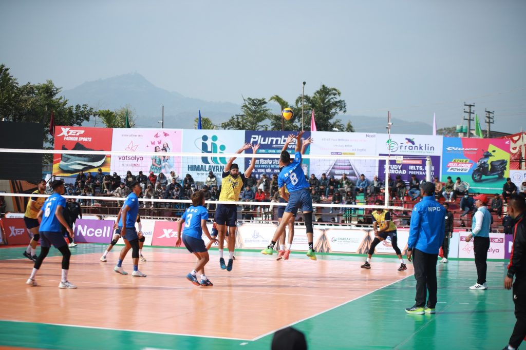 टाइगर कप भलिबल : भारतको सुनिल क्लबमाथि पुलिसको जित