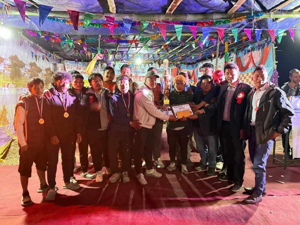 सोँथर बेँसी टारी बजार मेला सकियो, फाइब ए साइड फूटबलको उपाधि लम्तरी युवा क्लबलाई