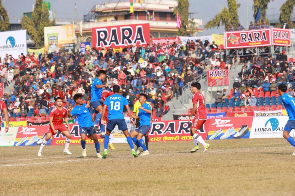 लगातार दुई खेल जितेर नेपाल पुलिस क्लब आहा रारा गोल्कपको सेमिफाइनल प्रवेश