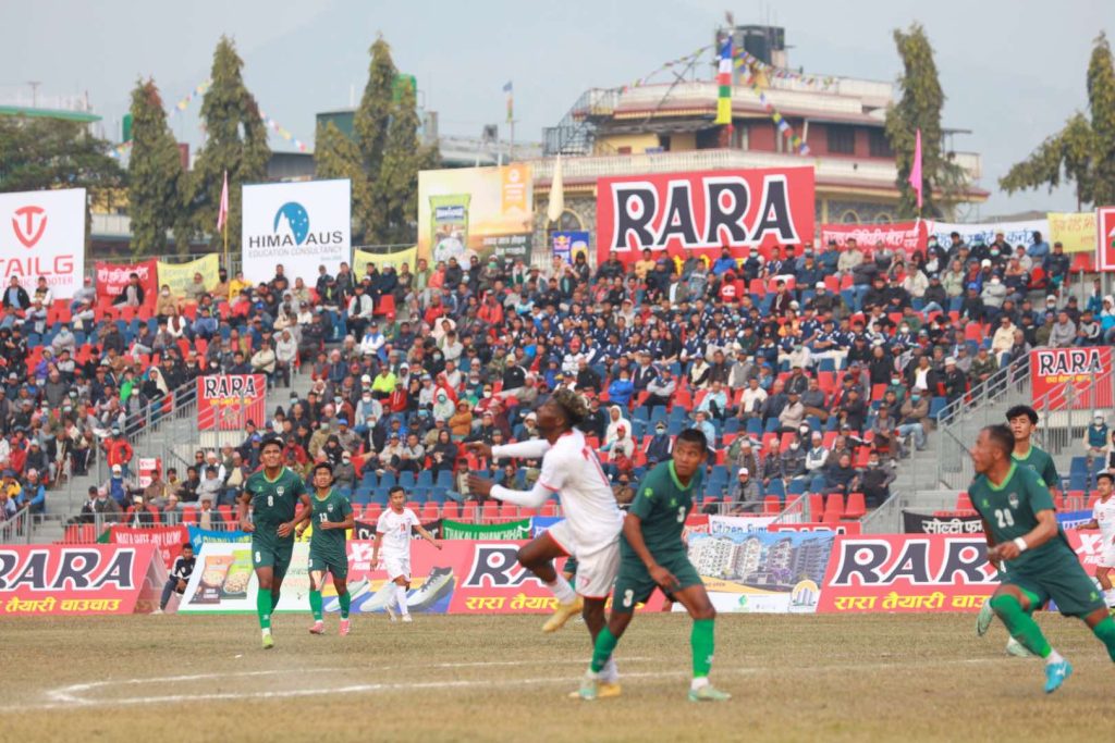 आर्मीलाई हराउँदै चर्च ब्वाइज सेमिफाइनलमा