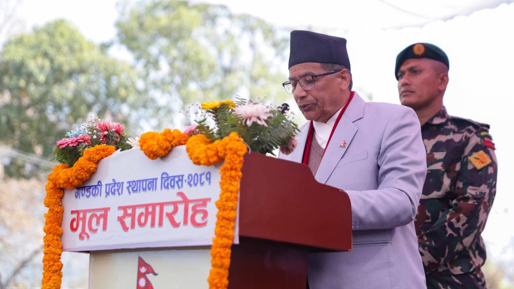 प्रदेश स्थापनाको औचित्य प्रमाणित गर्न थप कसरत आवश्यक : प्रदेश प्रमुख भट्ट