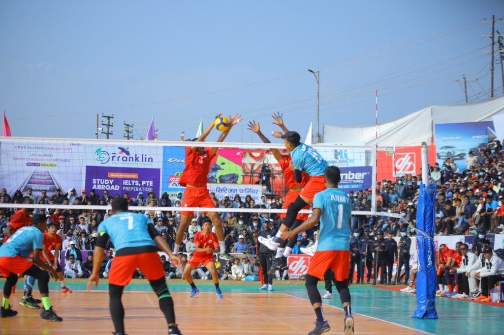 टाइगर कप भलिबलः फाइनल खेल आइतबार हुने